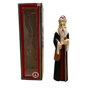 1993 Seasonal Specialties Santa Claus, Christmas‎ Decoration, 8 Inch, Green